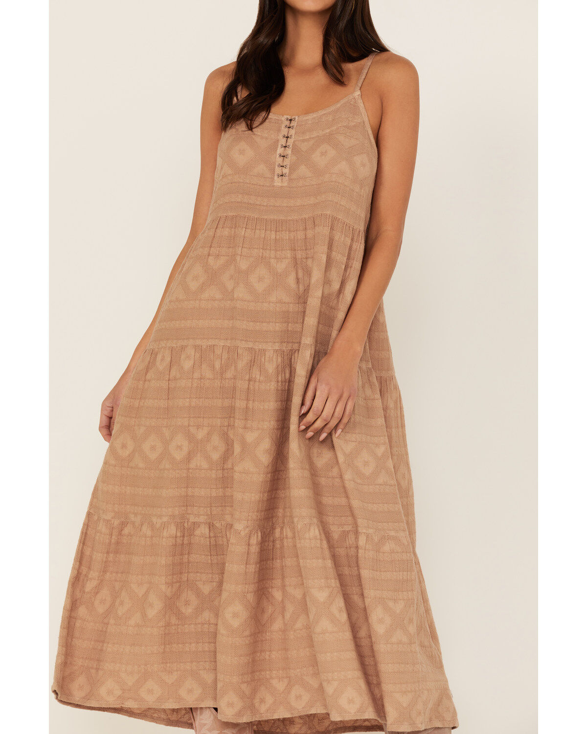 Cleo + Wolf Women's Tiered Midi Dress