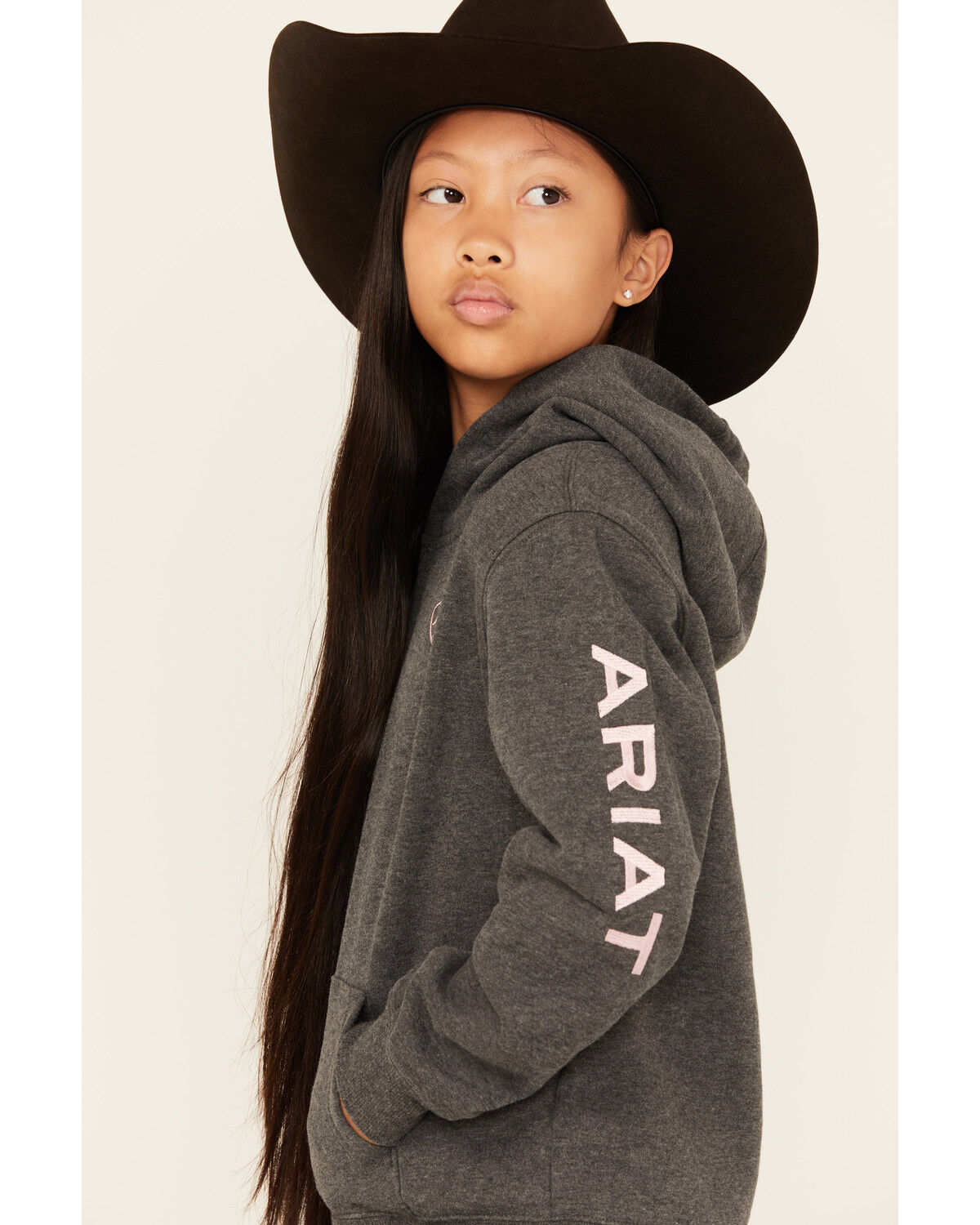 Ariat Girls' Boot Barn Exclusive Logo Hoodie