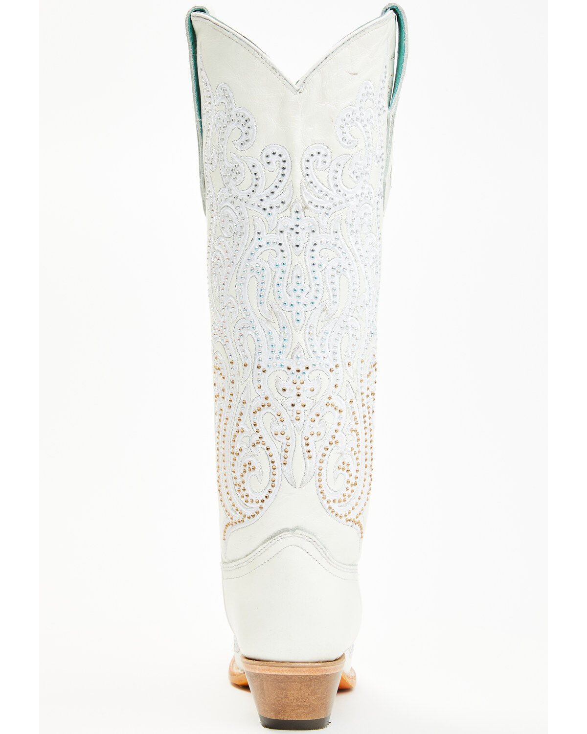 Corral Women's Crystal Embroidered Tall Western Boots - Snip Toe