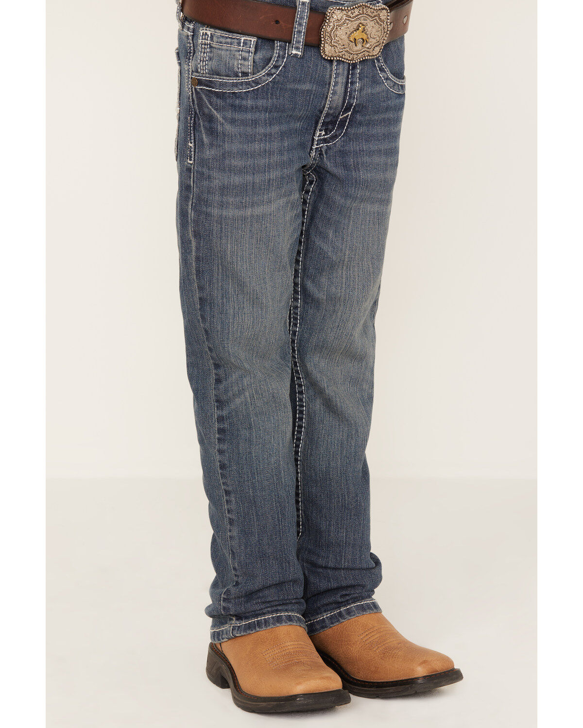 Cody James Boys' Stone Cold Wash Slim Boot Stretch Jeans - Size 4-8