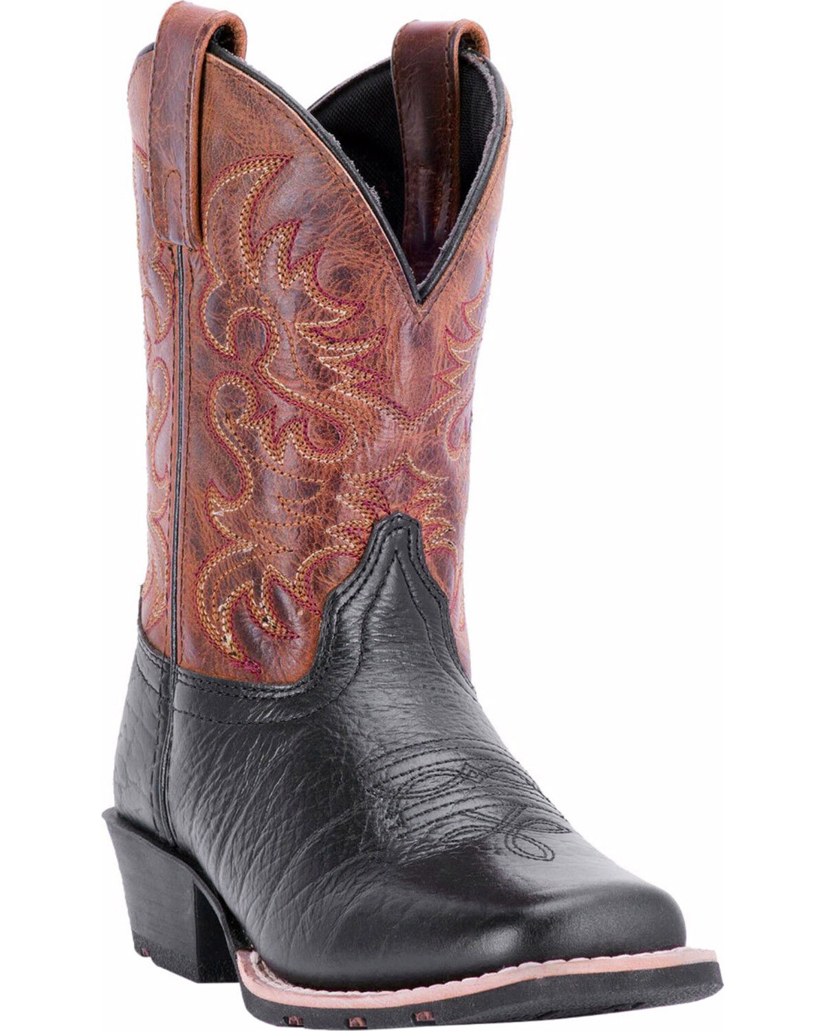 Dan Post Boys' Little River Western Boots - Square Toe