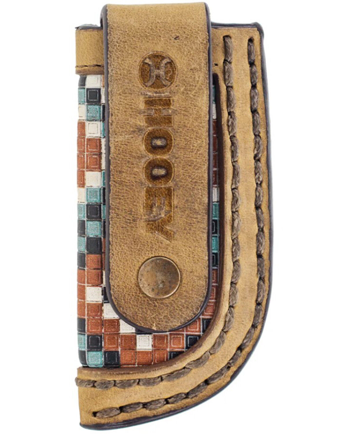 Hooey Takoda Southwestern Leather Knife Sheath