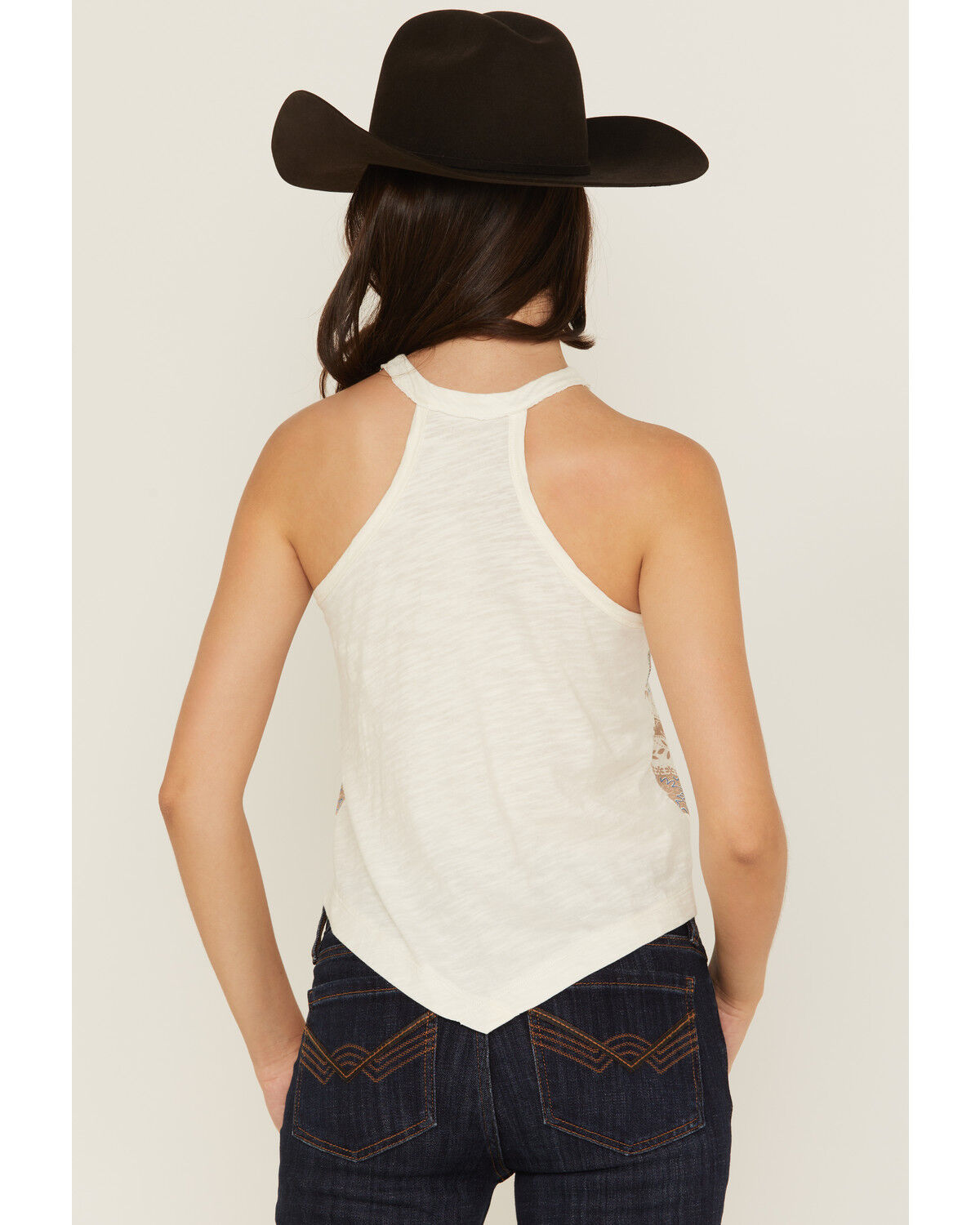 Shyanne Women's Bandana Print Halter Tank