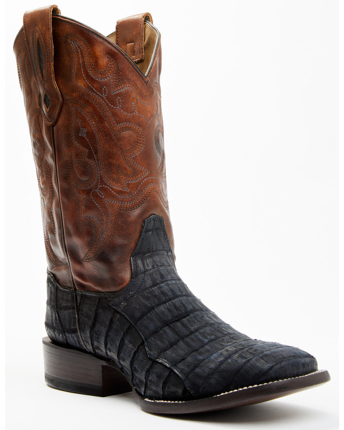 Cody James Men's Exotic Caiman Western Boots - Broad Square Toe