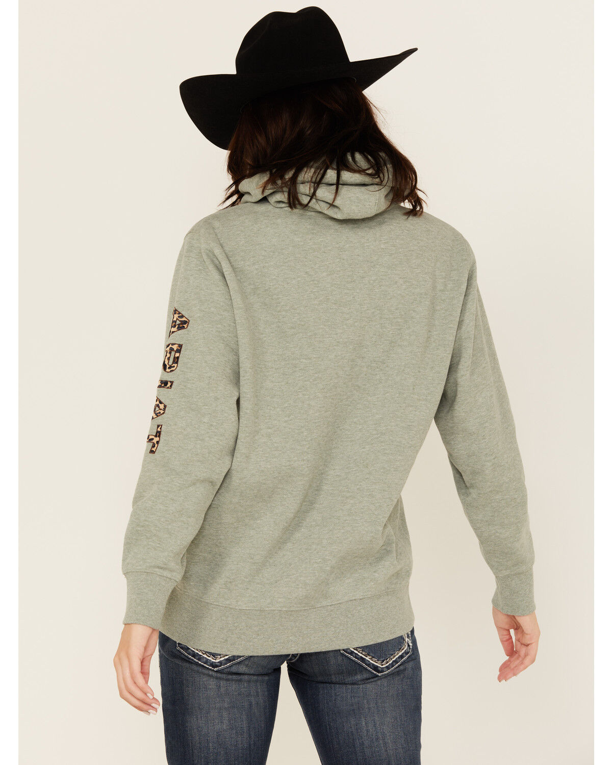 Ariat Women's Boot Barn Exclusive Leopard Print Logo Hoodie