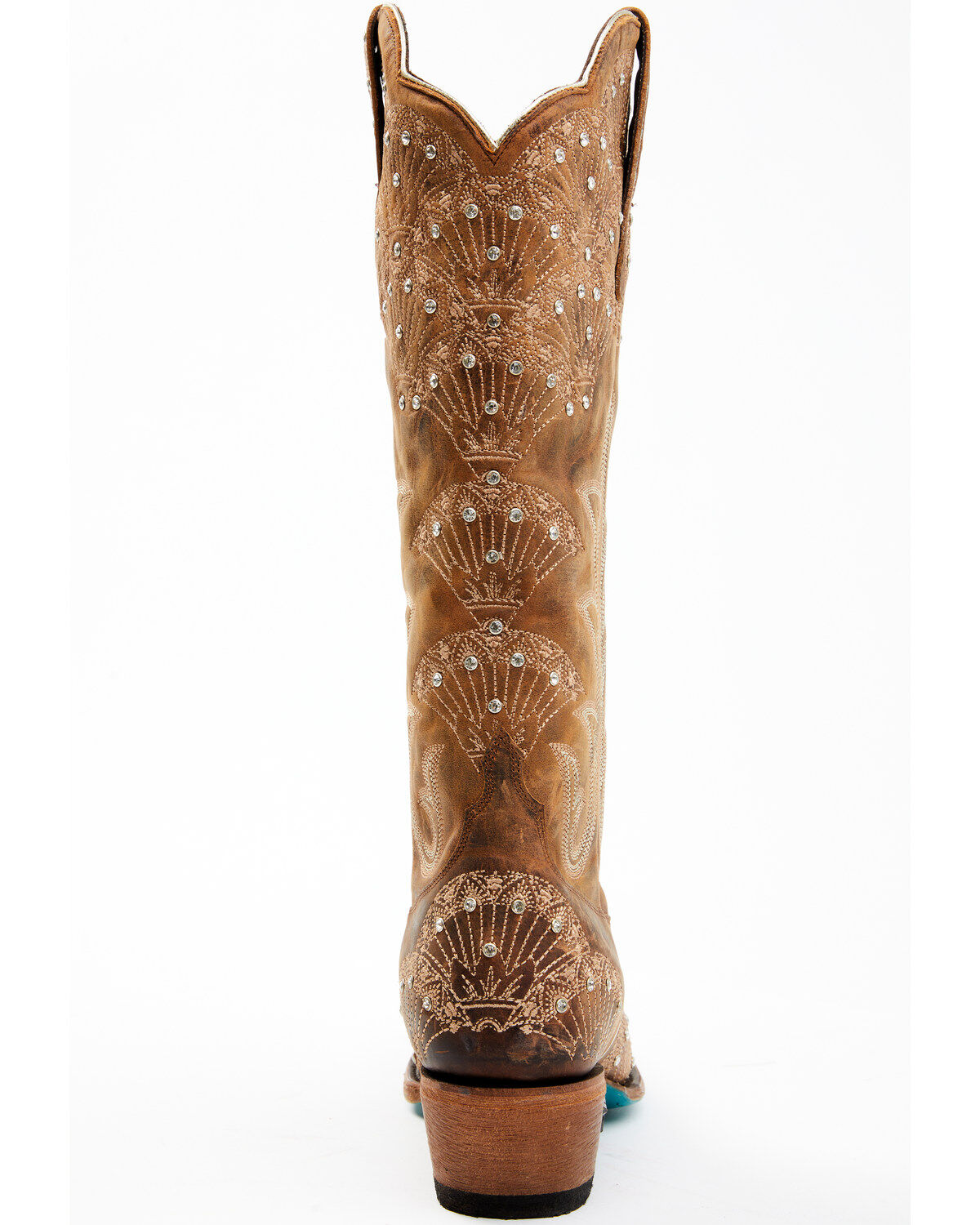 Boot Barn X Lane Women's Exclusive Calypso Leather Western Bridal Boots - Snip Toe