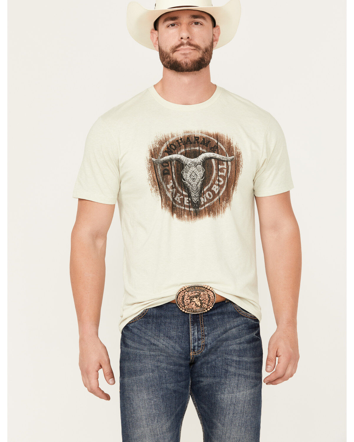 Cody James Men's Do No Harm Take No Bull Short Sleeve Graphic T-Shirt