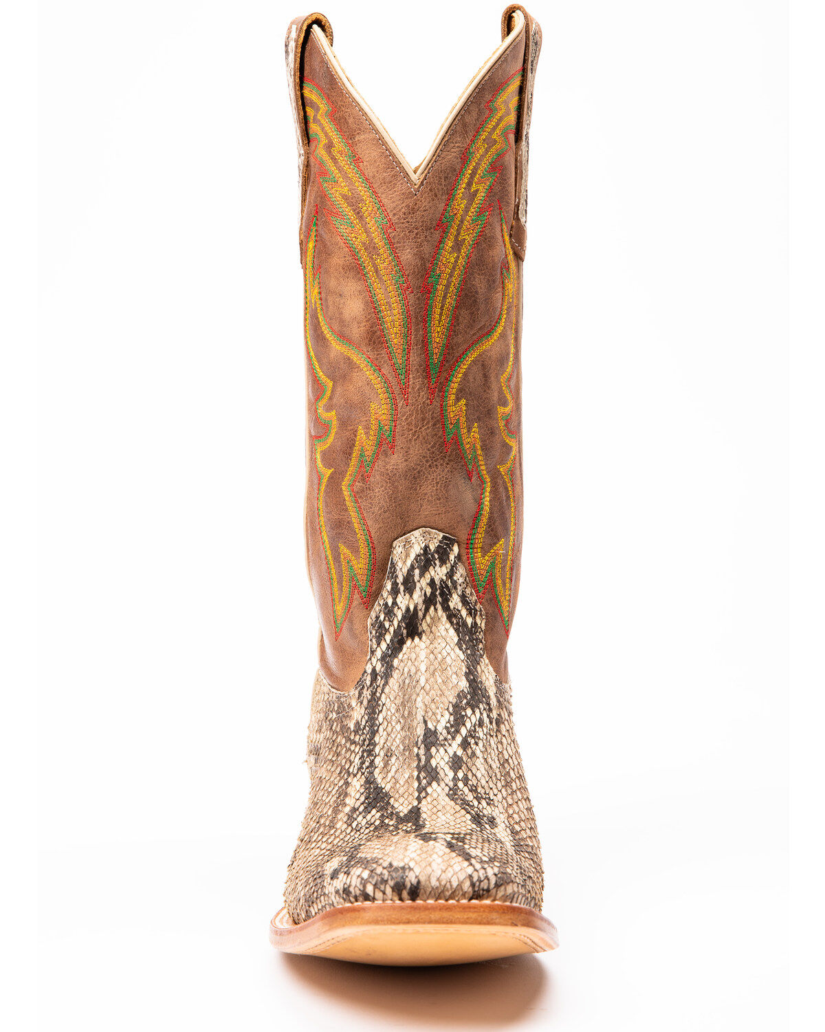 Cody James Men's Exotic Python Western Boots - Broad Square Toe
