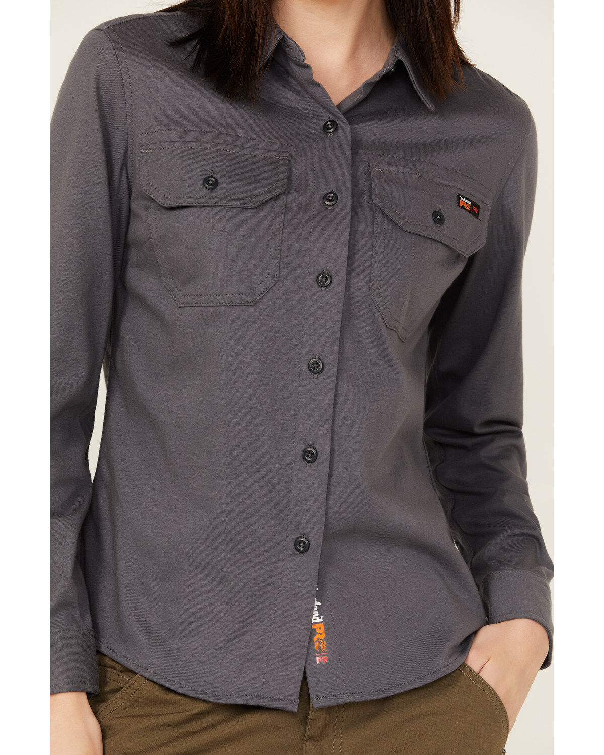 Timberland Pro Women's FR Cotton Core Button-Down Work Shirt