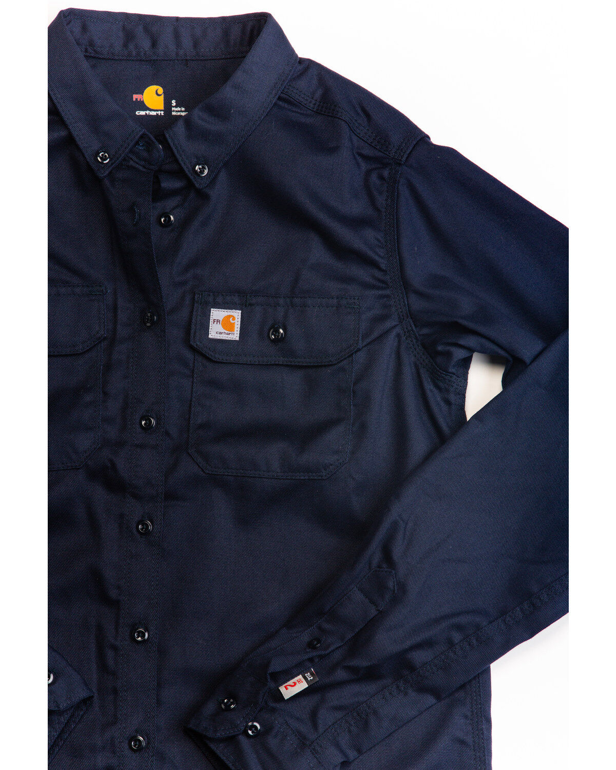 Carhartt Women's FR Rugged Flex Long Sleeve Button-Down Work Shirt