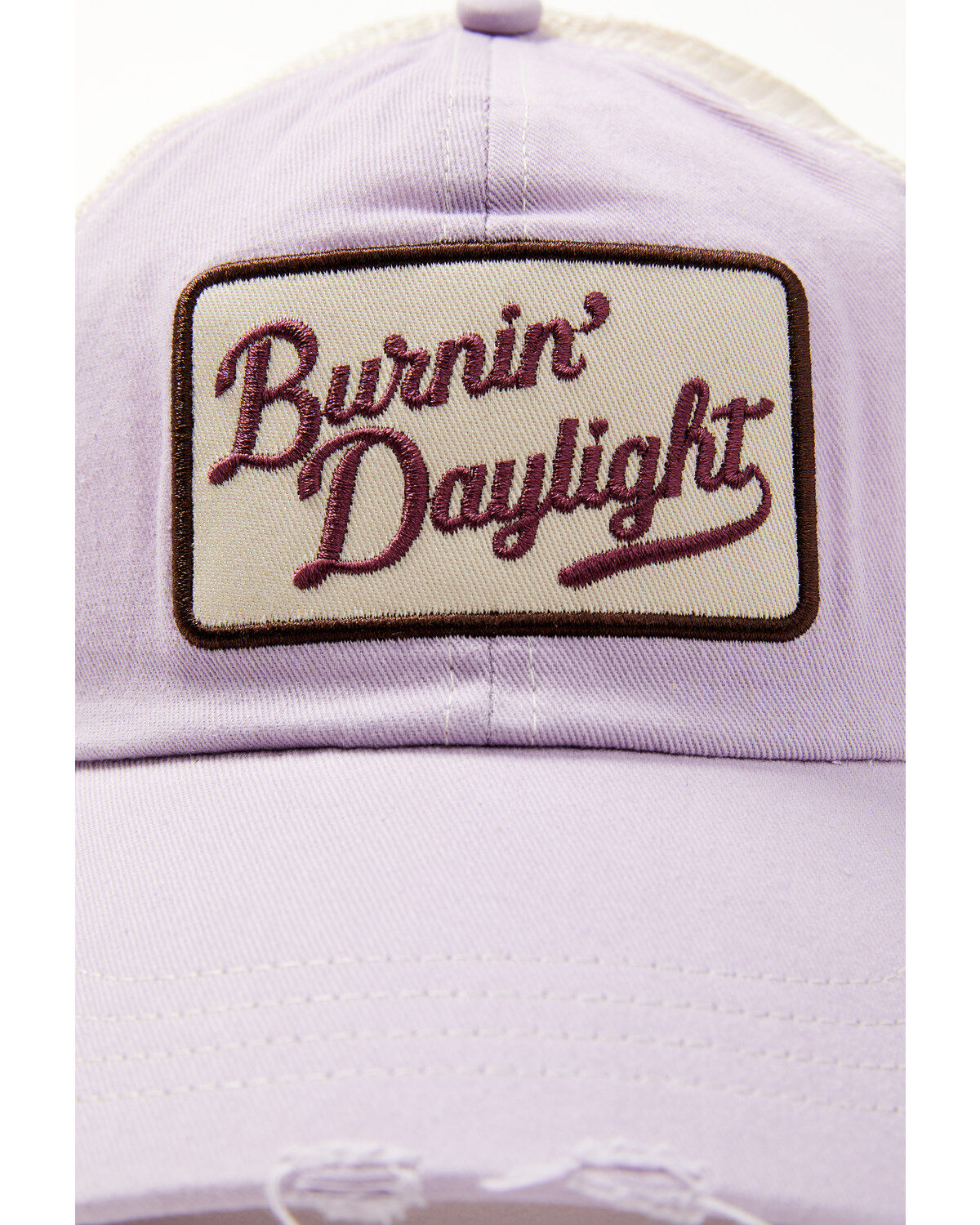 Idyllwind Women's Burnin' Daylight Distressed Mesh Back Ball Cap