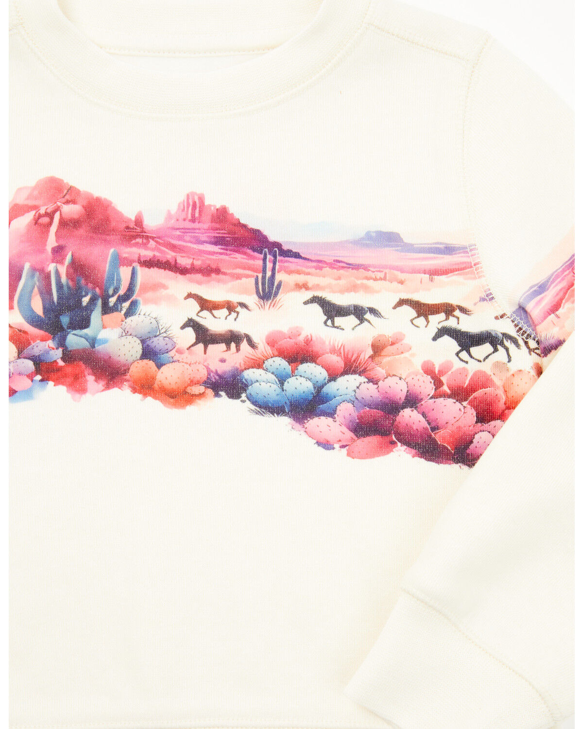 Shyanne Toddler Girls' Scenic Print Long Sleeve Pullover