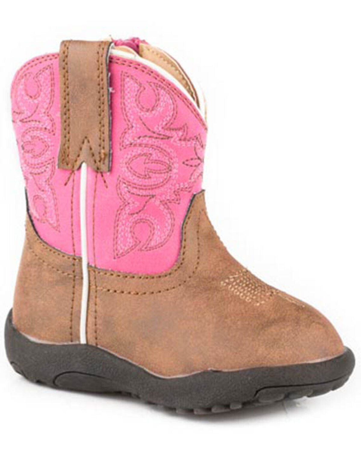 Roper Infant Girls' Cowbabies Ainsley Western Boots - Square Toe
