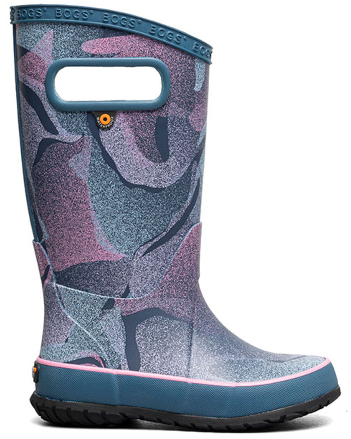 Bogs Girls' Abstract Shapes Rain Boots - Round Toe