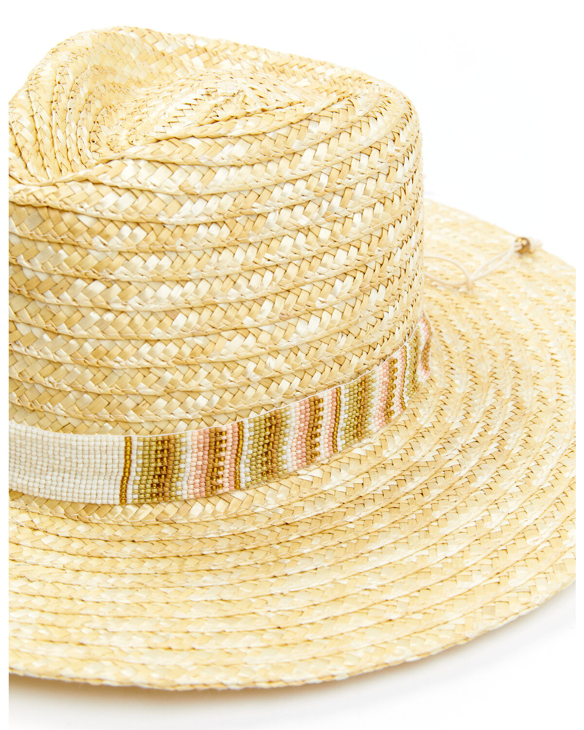 Nikki Beach Women's Tulum Milan Straw Fashion Hat
