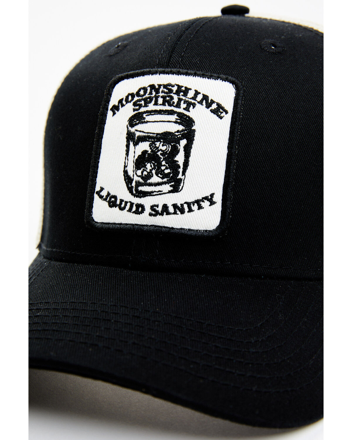 Moonshine Spirit Men's Liquid Sanity Patch Mesh-Back Ball Cap