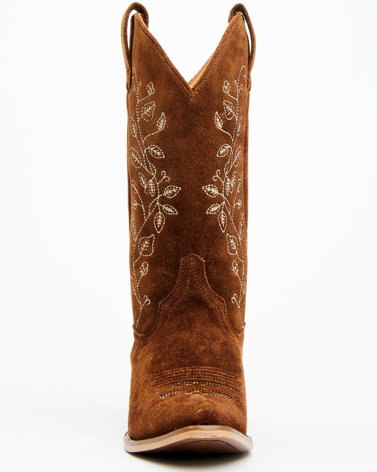 Shyanne Women's Bambi Suede Western Boots - Snip Toe