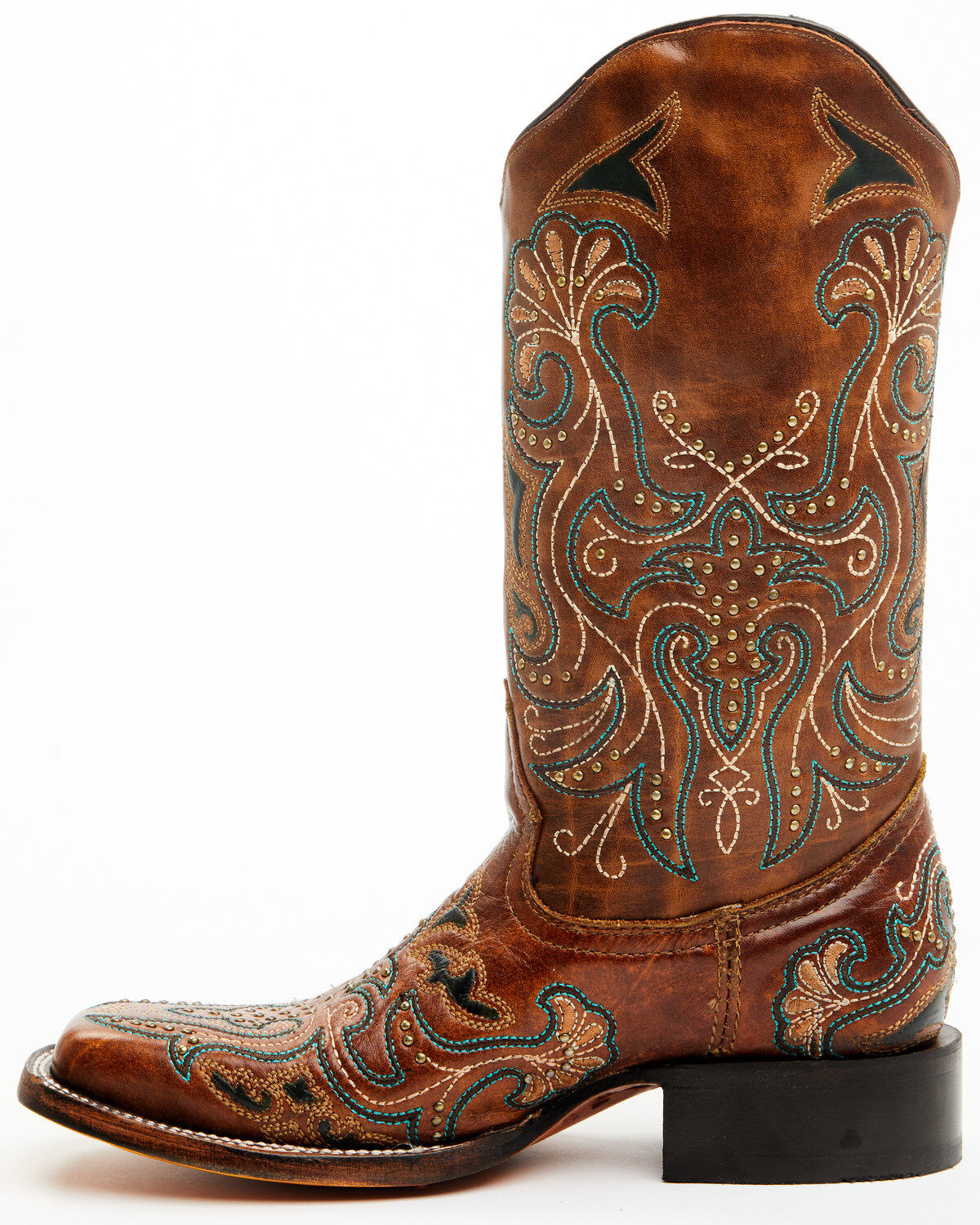 Corral Women's Embroidered Western Boots - Broad Square Toe