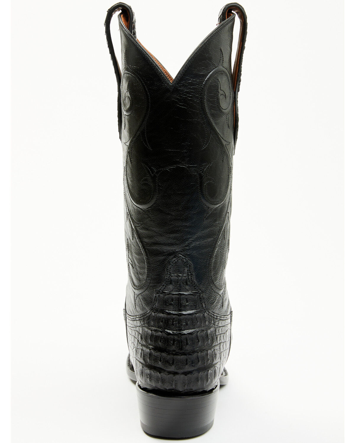 Tony Lama Men's Exotic Hornback Caiman Western Boots - Square Toe