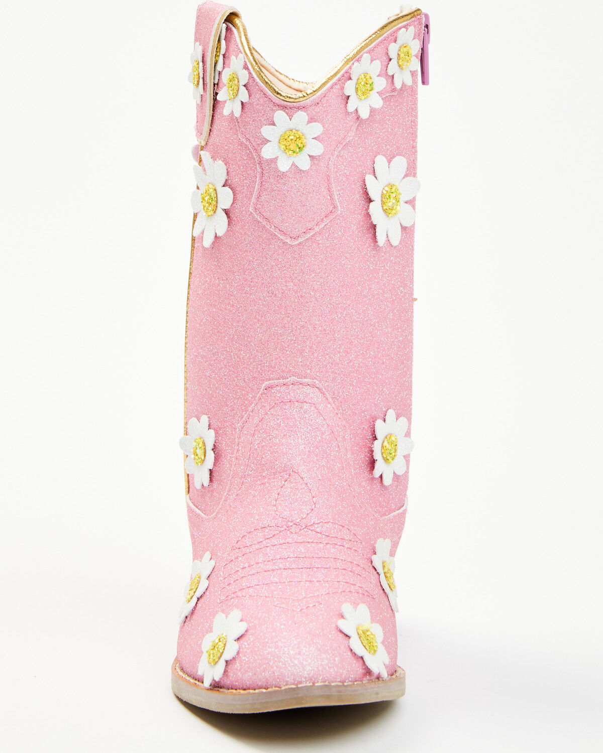 Wild + Rae Toddler Girls' Oopsie Daisies Western Boots - Round Toe