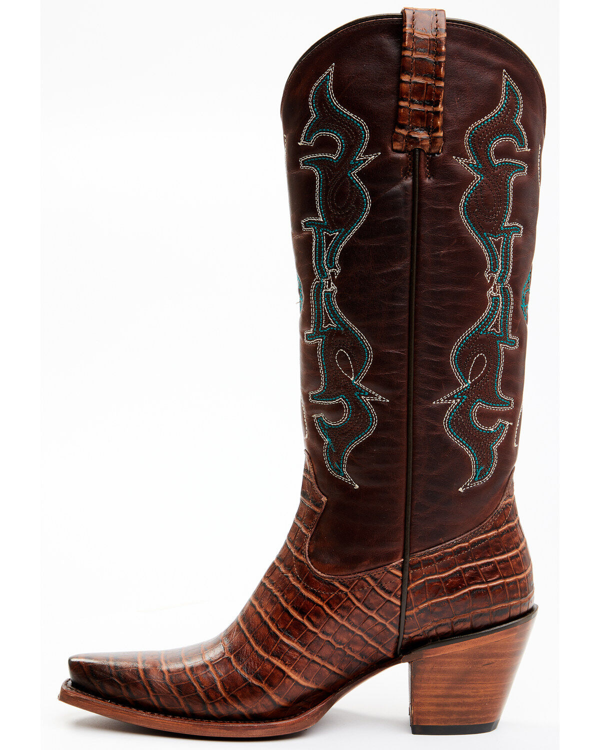 Idyllwind Women's Frisk Me Printed Leather Western Boots - Snip Toe