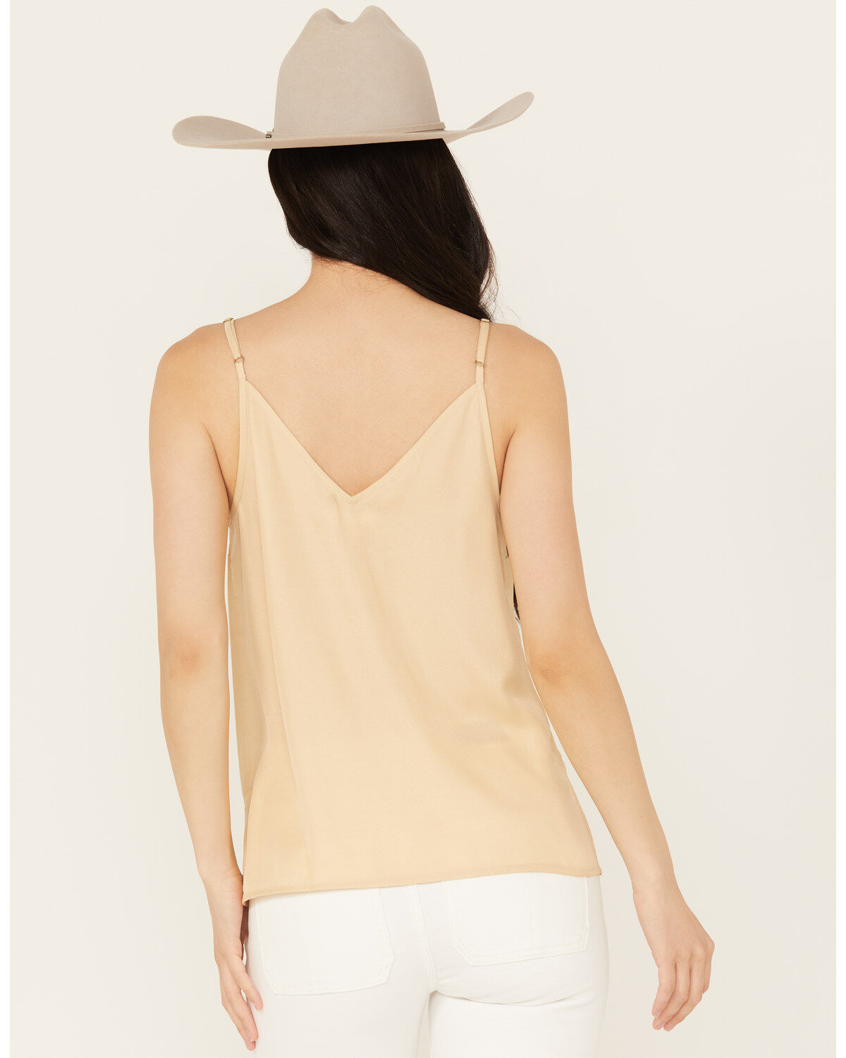 Cleo + Wolf Women's Henley Silk Cami