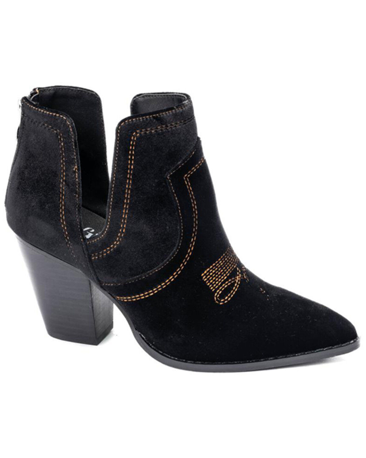 Hey Girl by Corkys Women's Smoke Show Western Booties - Round Toe