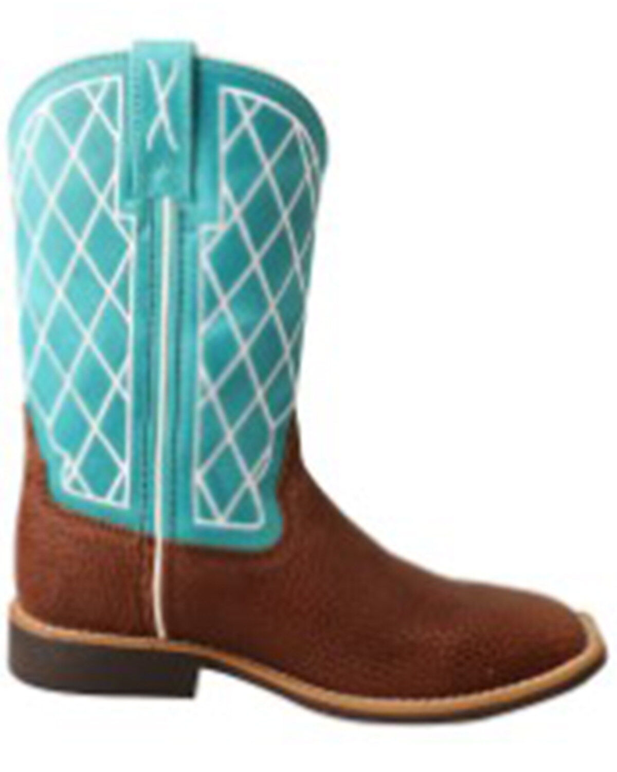 Twisted X Boys' Top Hand Western Boots - Broad Square Toe