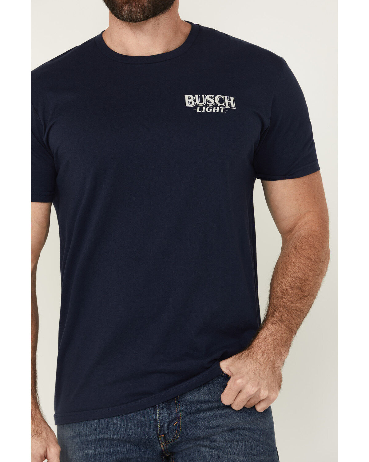 Buckwear Men's Busch Rustle Short Sleeve Graphic T-Shirt