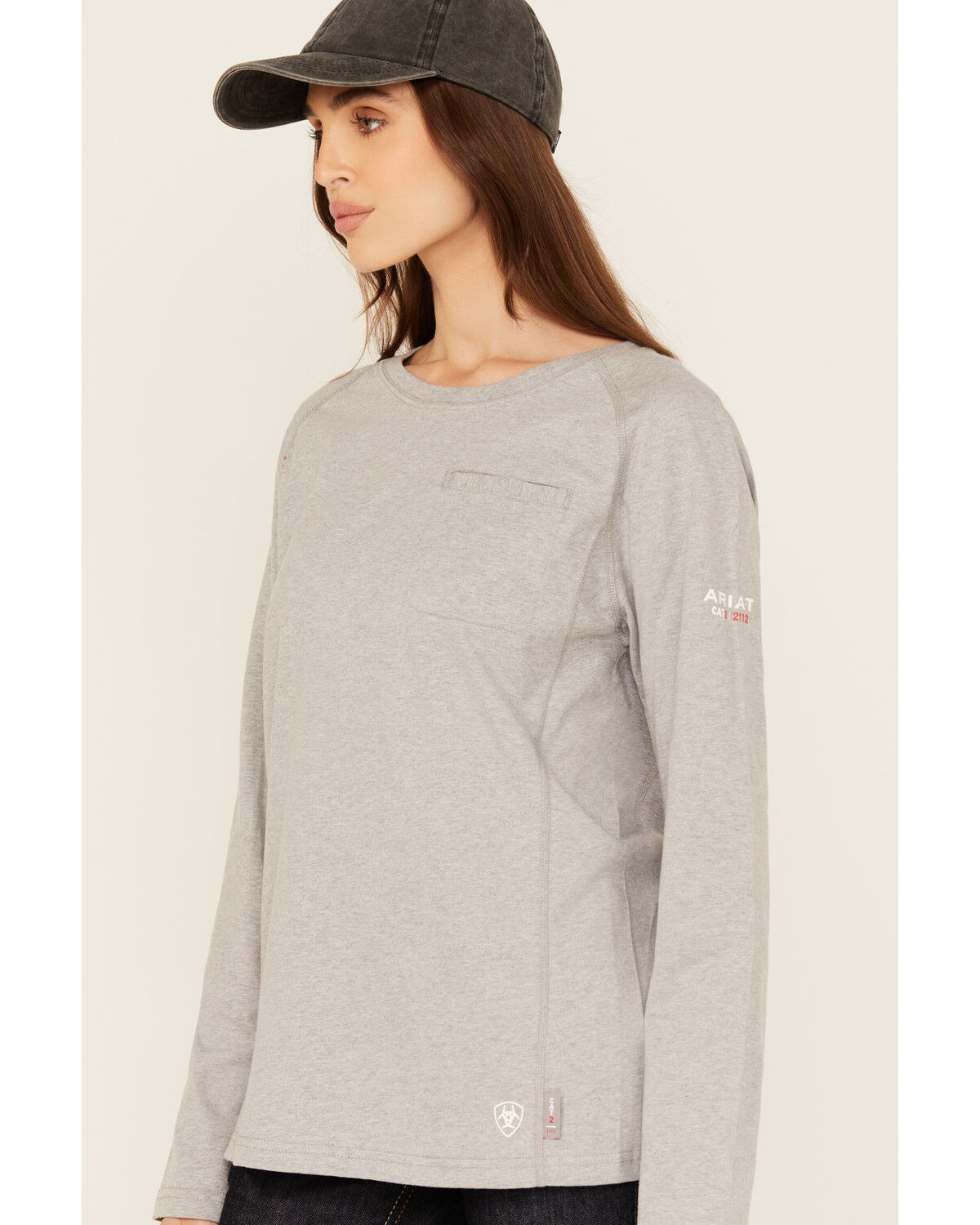 Ariat Women's FR Air Bolt Logo Long Sleeve Graphic T-Shirt