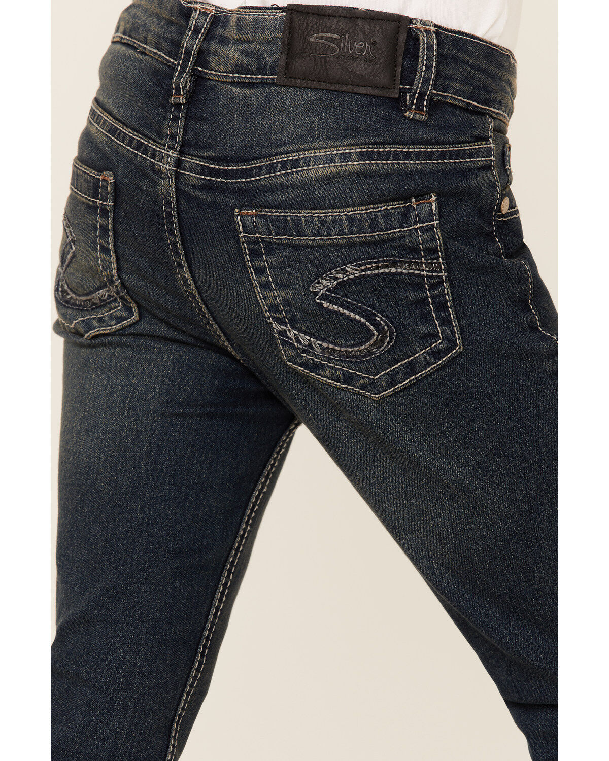Silver Little Girls' Tammy Dark Wash Bootcut Jeans