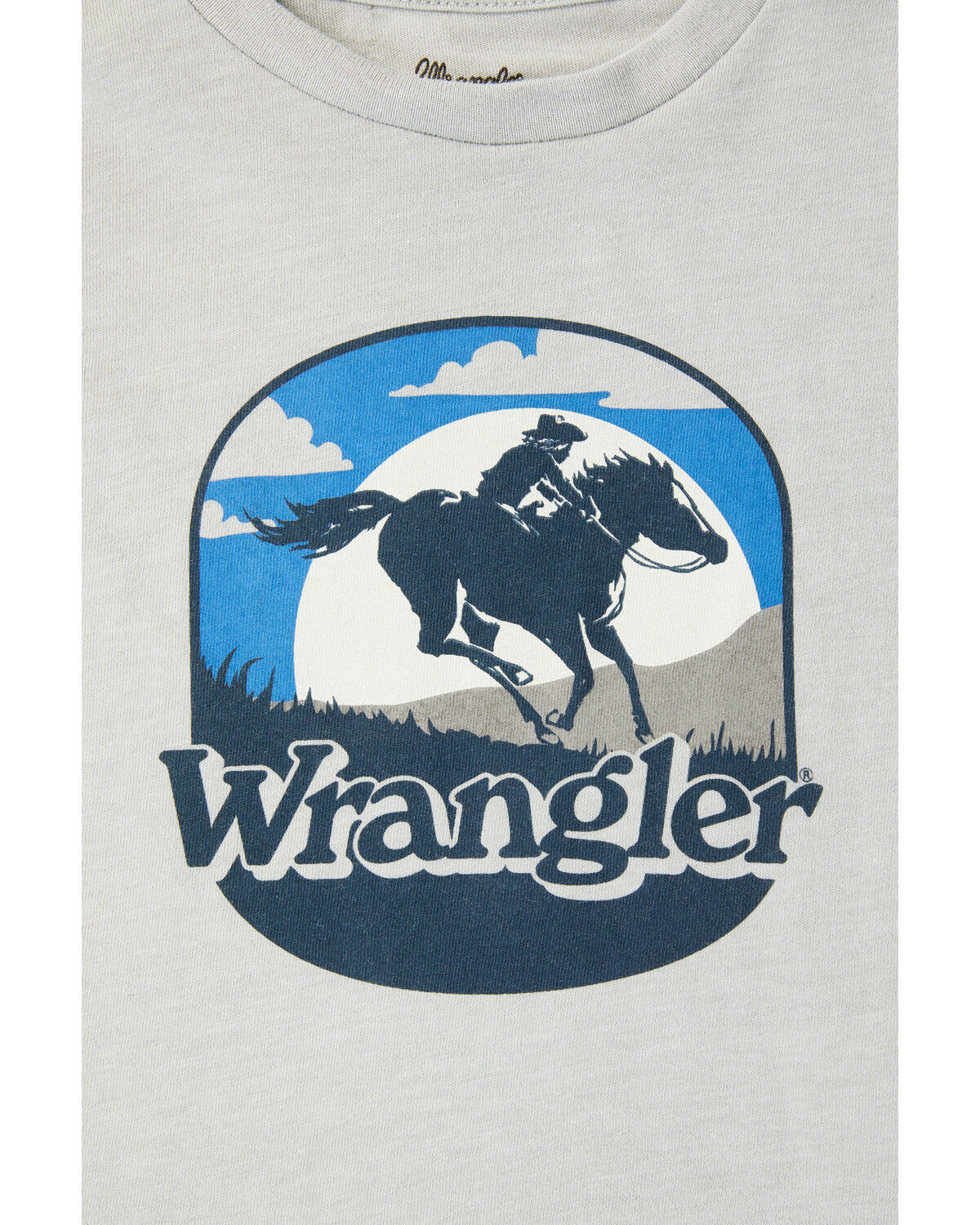 Wrangler Toddler Boys' Cowboy Short Sleeve Graphic T-Shirt