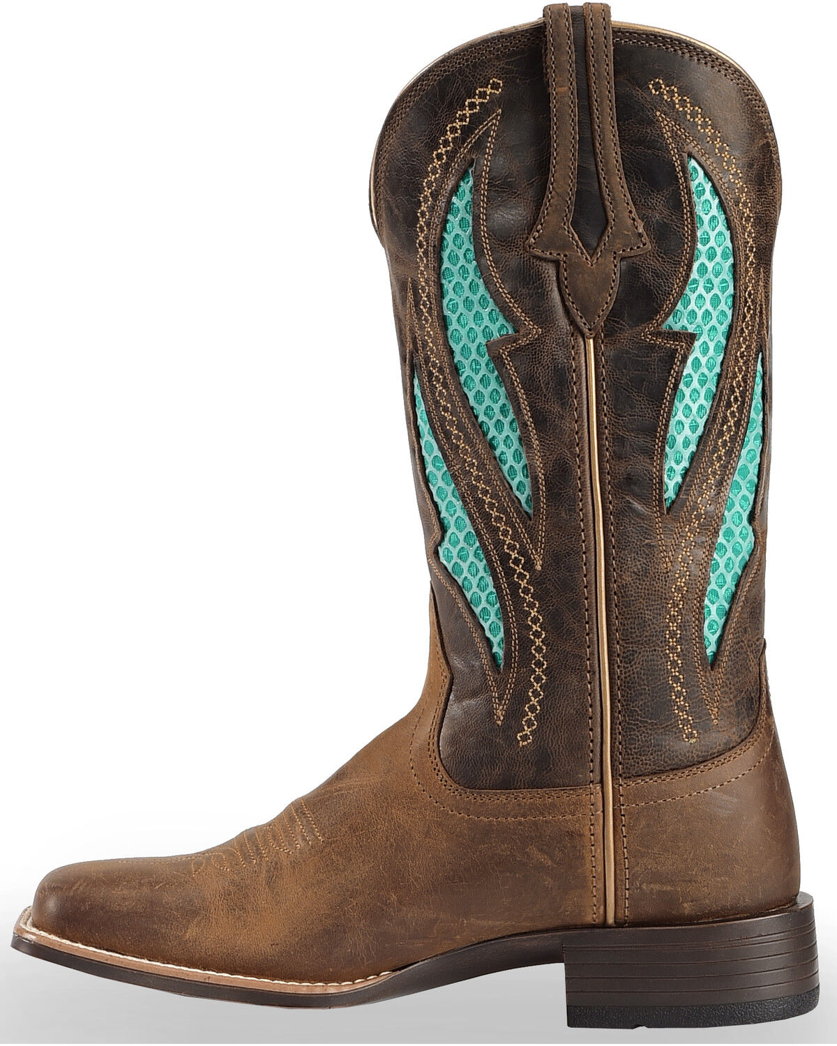 Ariat Women's VentTEK Ultra Quickdraw Western Performance Boots - Broad Square Toe