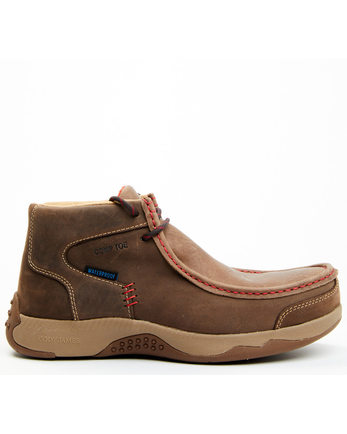 Cody James Men's Wallabee Moc Toe Work Shoes - Composite Toe