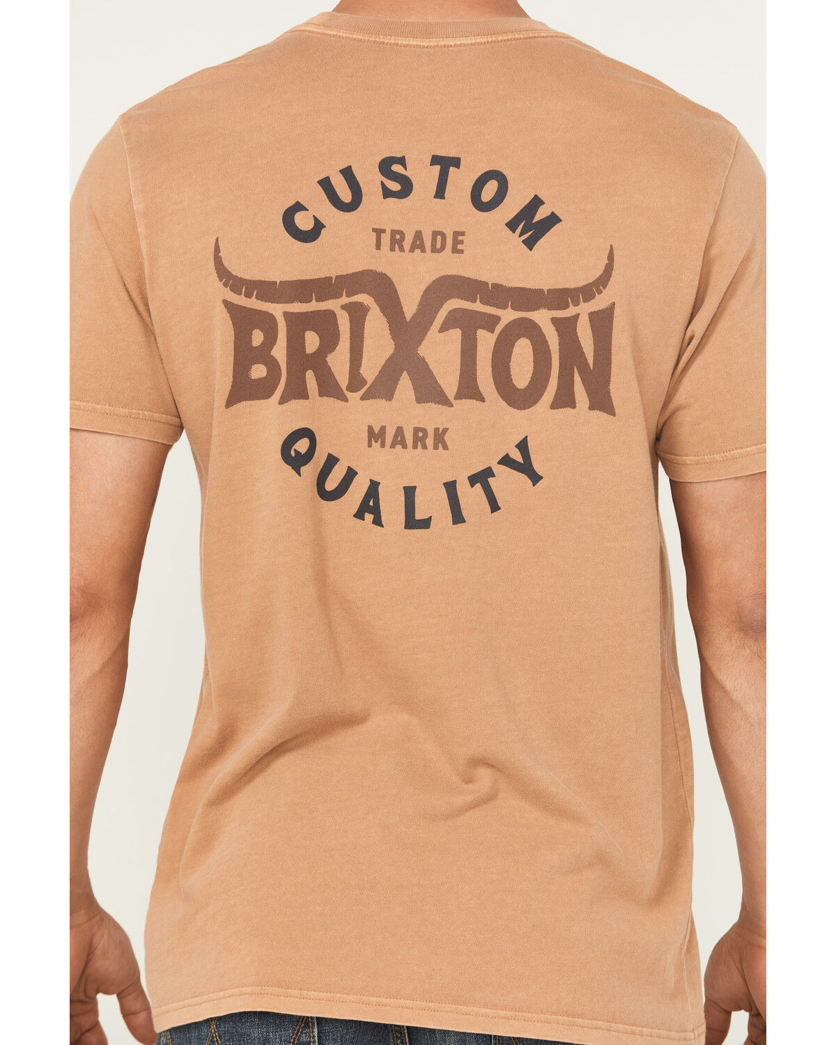 Brixton Men's Gibson Logo Short Sleeve Graphic T-Shirt