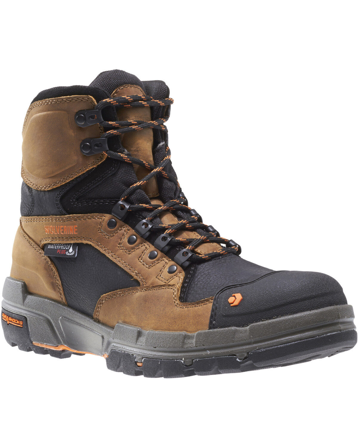 Wolverine Men's Legend Durashocks 6" Work Boots - Composite Toe