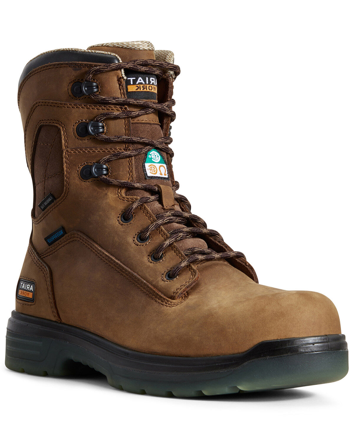 Ariat Men's Turbo Waterproof Work Boots - Carbon Toe