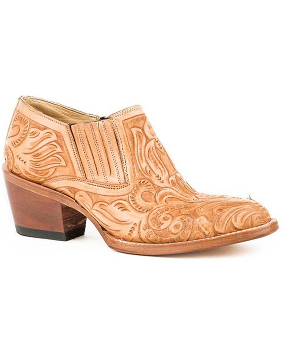 Stetson Women's Nina Western Booties - Round Toe