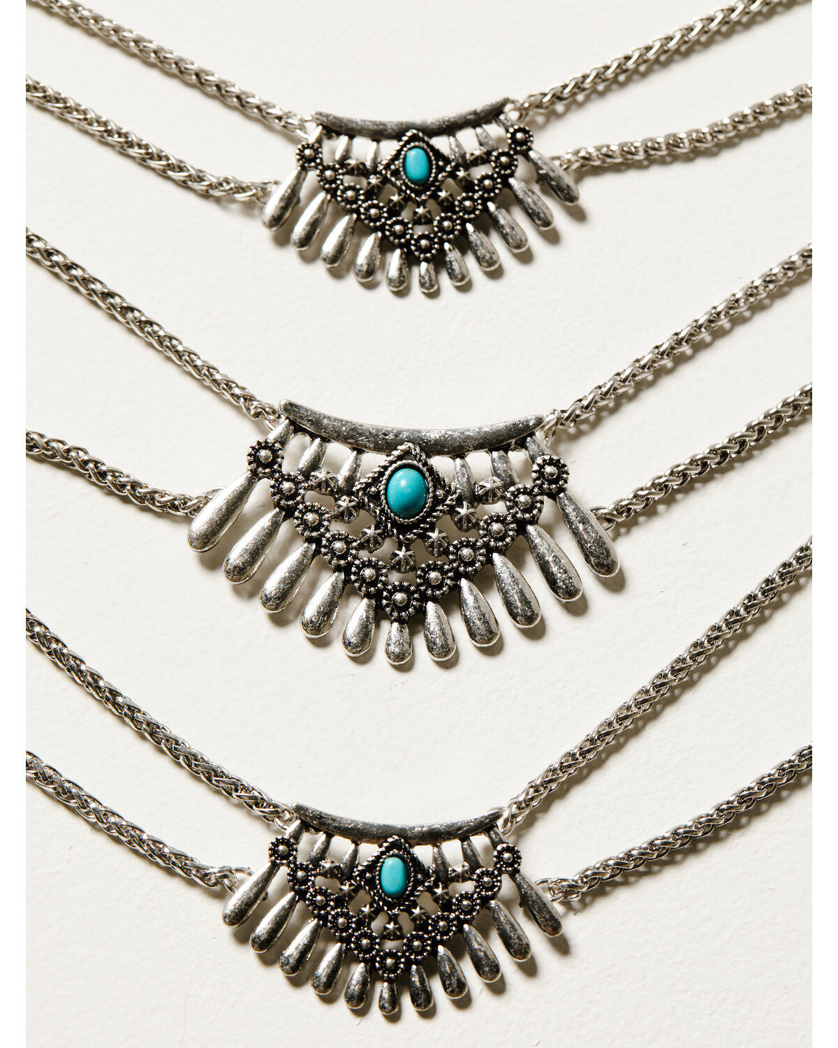 Idyllwind Women's Silver Multi-Strand Montgomery Necklace
