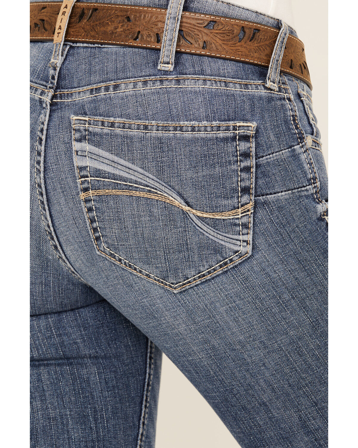Ariat Women's Brittany Medium Wash Bootcut Stretch Denim Jeans