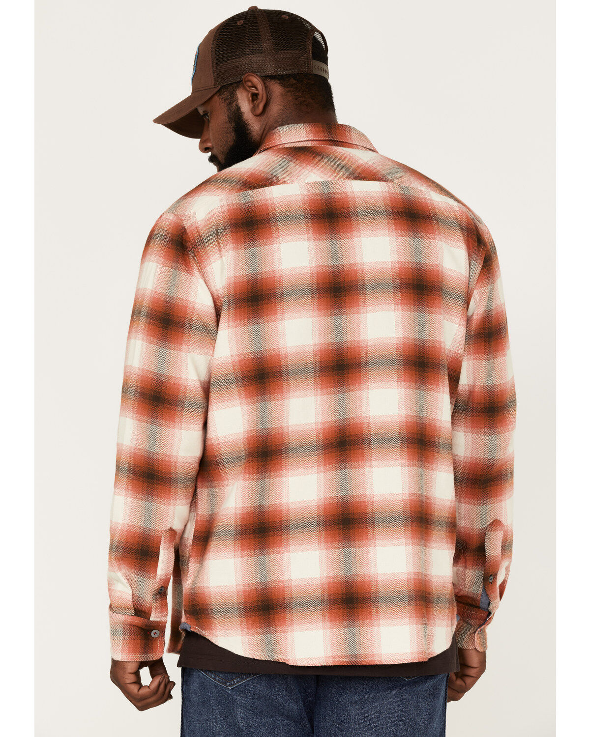 Flag & Anthem Men's Sanders Large Plaid Long Sleeve Button Down Flannel Shirt