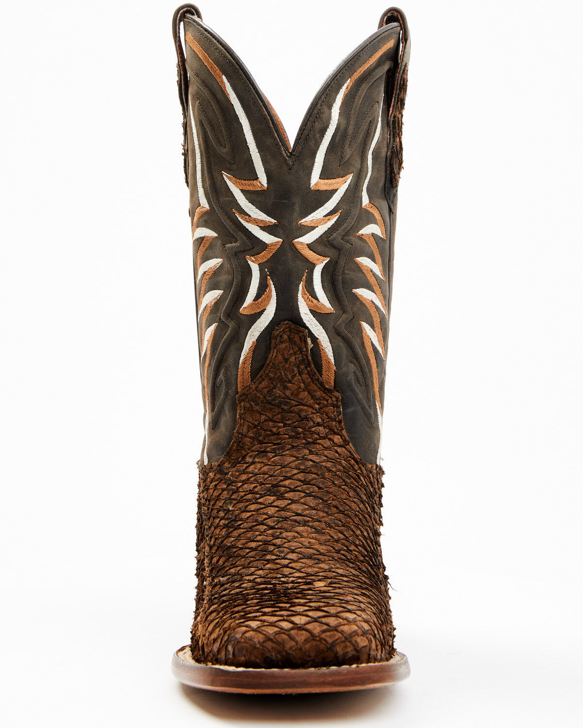 Dan Post Women's Exotic Sea Bass Western Boots - Broad Square Toe