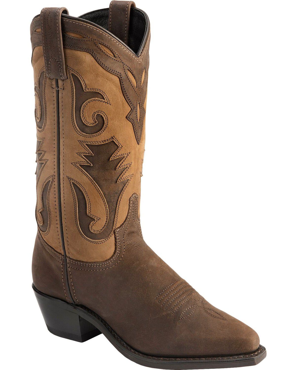 Sage Boots by Abilene Women's 2-Tone Cutout Western Boots