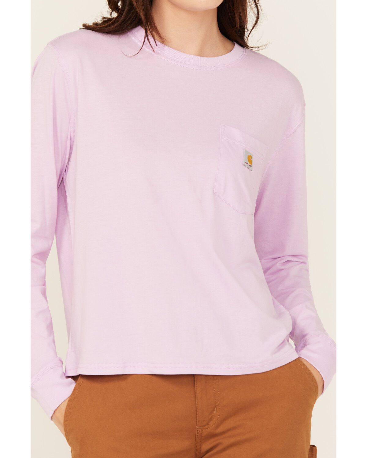 Carhartt Women's Tencel® Fiber Series Loose Fit Long Sleeve Pocket Work Shirt