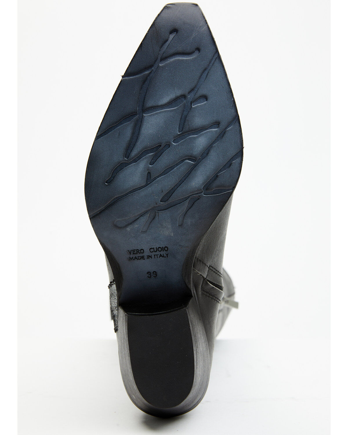 Italian Cowboy Women's Bolt Overlay Tall Western Boots - Snip Toe