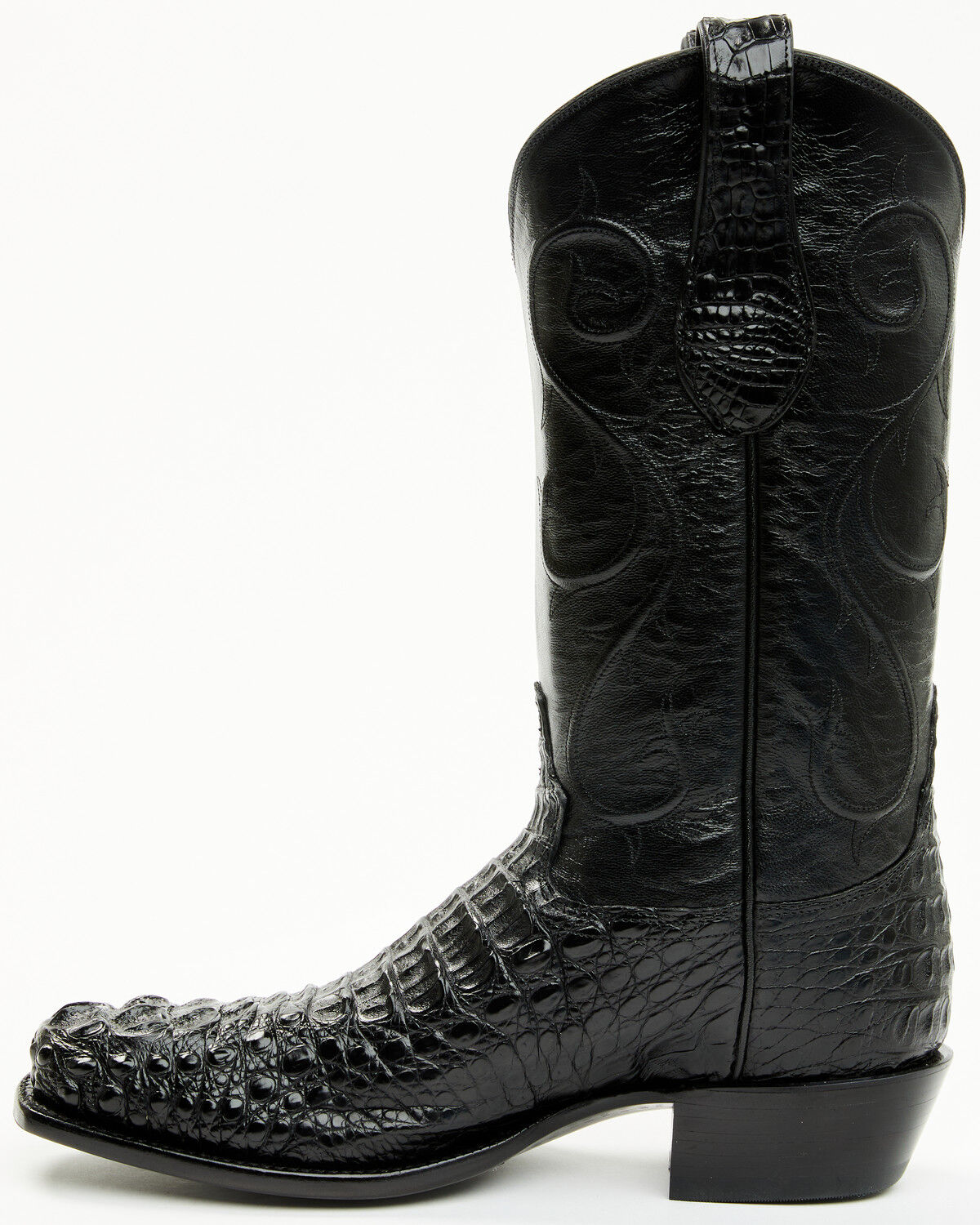 Tony Lama Men's Exotic Hornback Caiman Western Boots - Square Toe