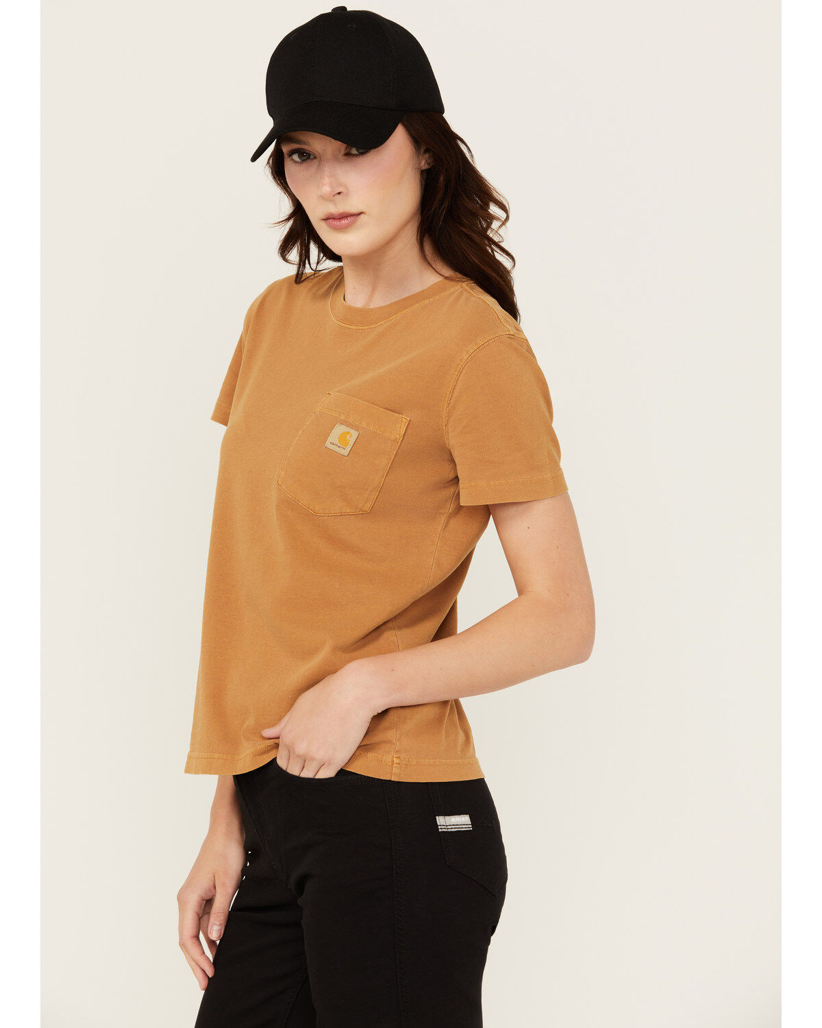 Carhartt Women's Re-Engineered Relaxed Fit Midweight Short Sleeve Pocket Work Tee