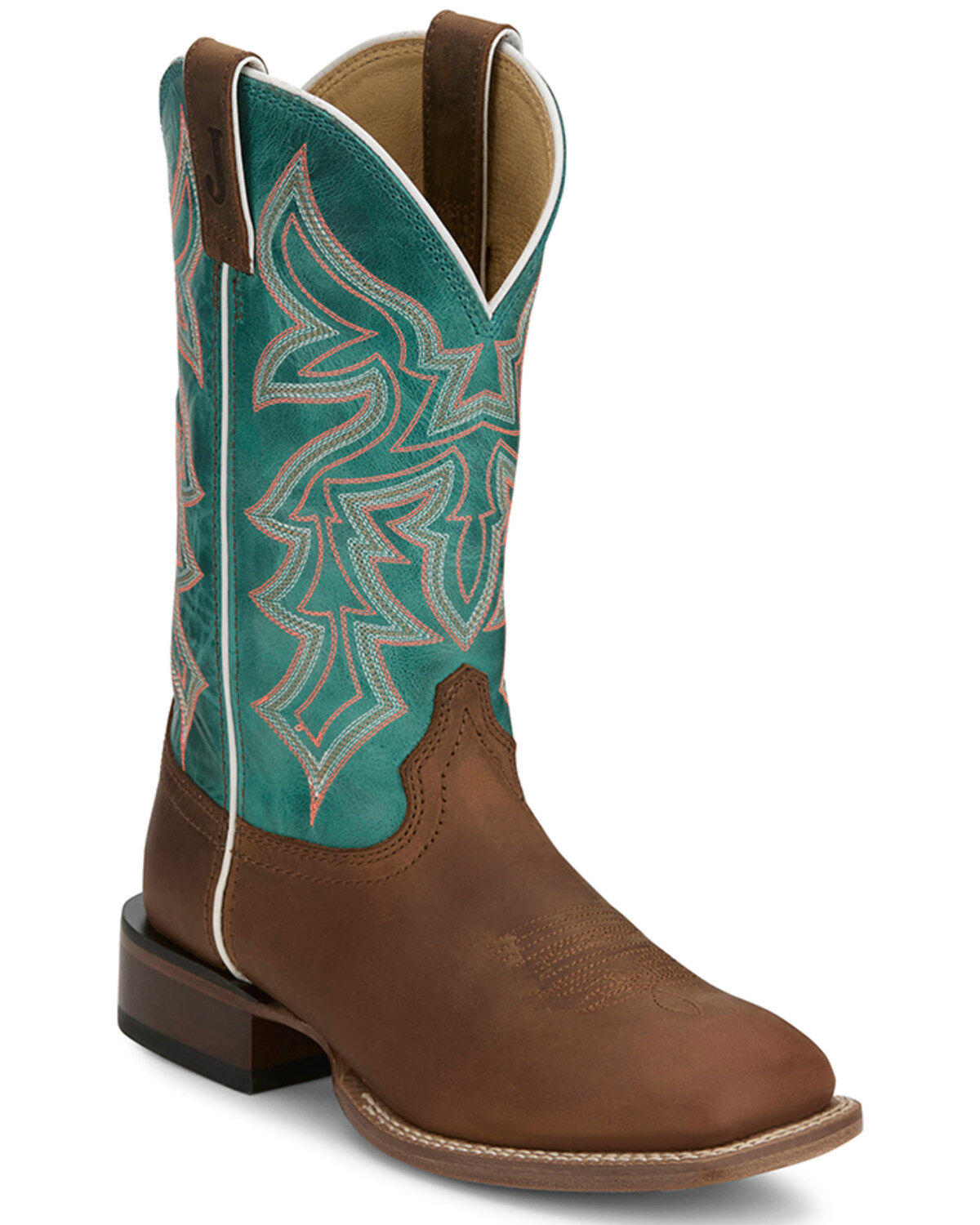 Justin Women's Miss Elle Western Boots - Broad Square Toe