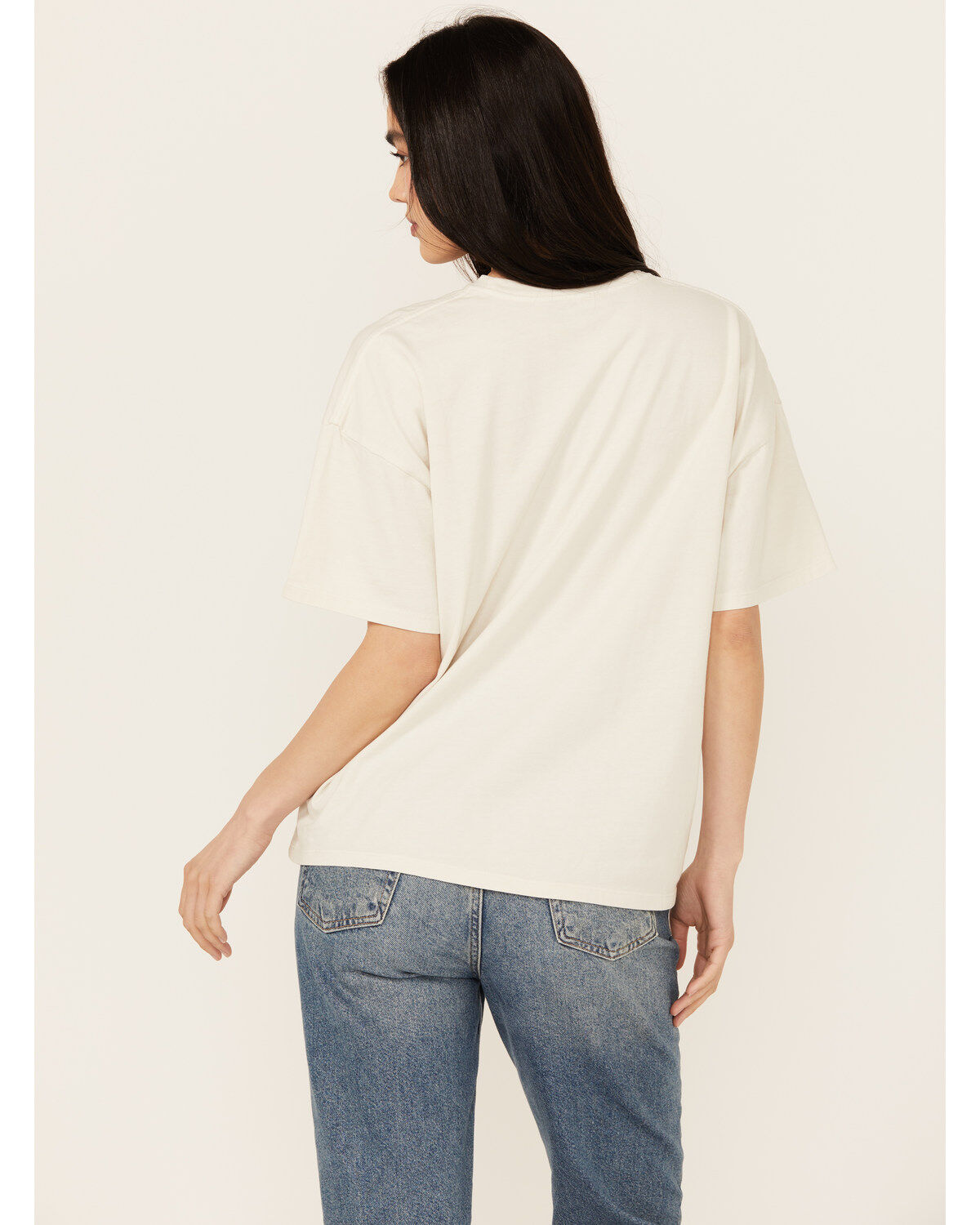 Wrangler Women's Long Live Cowboys Short Sleeve Graphic Tee