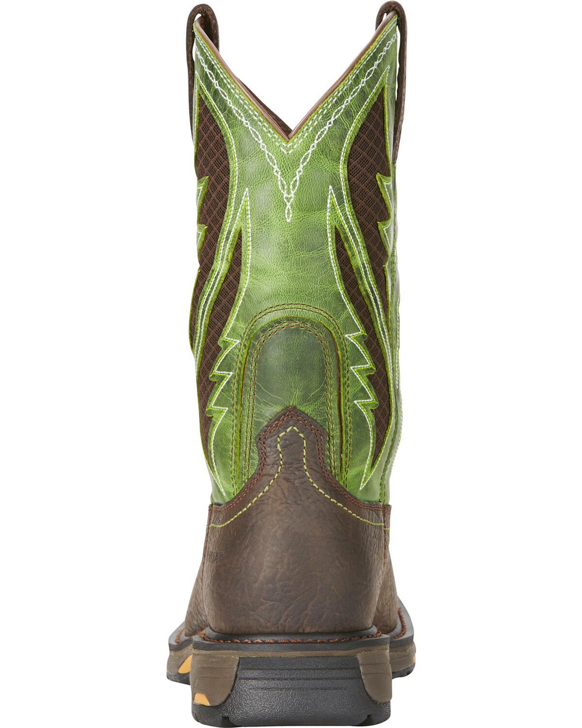 Ariat Men's Brown Workhog VentTek Work Boots - Square Toe